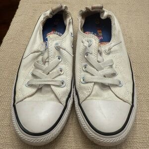 Women’s converse shoreline White Canvas Sneakers